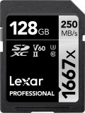 Lexar SDXC Pro 1667X UHS-II U3 R250/W120 (V60) 128G