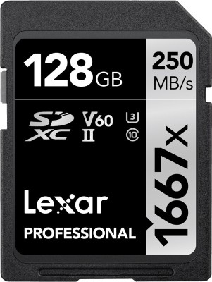 Lexar SDXC Pro 1667X UHS-II U3 R250/W120 (V60) 128G foto