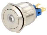 Comutator anti-vandalism IP65, LED verde
