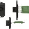 Rezistor ventilator habitaclu Toyota Corolla, 2002-2007, motor 1.4; 1.6 benzina, 2.0 D-4D diesel, cu AC manual,