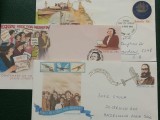 Australia 1984-89 - 3x intreg postal, cu stampila de prima zi