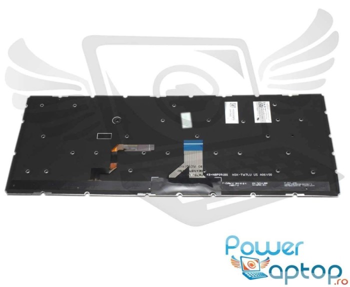 Tastatura Toshiba Satellite Radius 25W C iluminata layout US fara rama enter mic, Satellite Radius P20W C