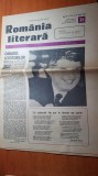 romania literara 31 august 1978-zaharia stancu,mircea eliade