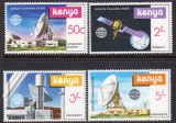 KENYA 1981 COMUNICATII PRIN SATELIT, Nestampilat