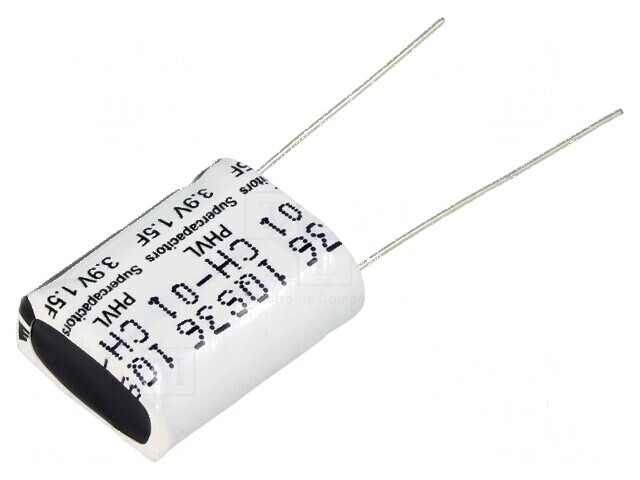 Supercondensator 1,5F 3,9VDC THT 11,8mm 160m&Omega;