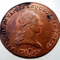 F.497 AUSTRIA FRANZ II 6 KREUZER 1800 F