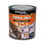 Vopsea Email Anticoroziva 3 in 1 Albastru 5010, 1L, Breckner Germany, Lucios, Pe Baza de Solvent, Interior/Exterior
