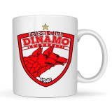 Cana alba personalizata &bdquo;Dinamo&rdquo; v6, INOVATIX&reg;. 330ml, Oem