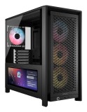 Carcasa Corsair FRAME 4000D LCD RS ARGB, RGB, Mid Tower, Black