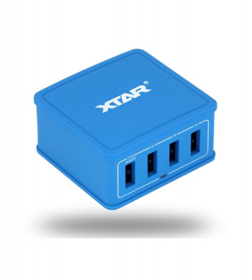 Xtar &amp;icirc;ncărcător de rețea 4U 4x USB 5.4A 27W foto