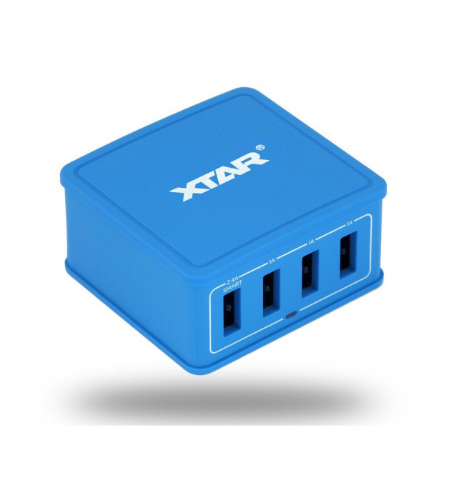 Xtar &icirc;ncărcător de rețea 4U 4x USB 5.4A 27W