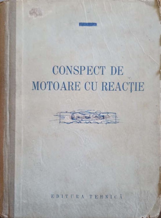 CONSPECT DE MOTOARE CU REACTIE-NECUNOSCUT-250479