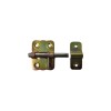 Zăvor metalic auriu 30x40mm - Siguranță ușă, poartă - Materiale construcții