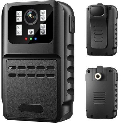 Camera Corporala de Piept HD 1080P, cu Night Vision si Inregistrare in Bucla pentru Recorder Politie, Activitati Zilnice, Ciclism, Curieri foto