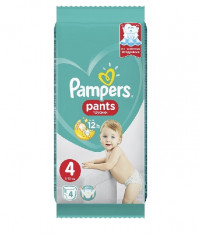 Scutece chilotel Pampers Pants Nr.4, 4 buc foto