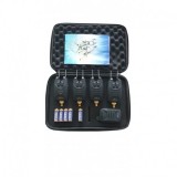 Set 4 avertizori cu statie Wind Blade M1 si geanta protectie