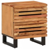 VidaXL Noptieră, 40x34x46 cm, lemn masiv de acacia 377428