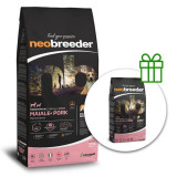 Cumpara ieftin Alleva NEO BREEDER dog adult medium &amp;amp; maxi pork 12 kg + 2 kg GRATUIT
