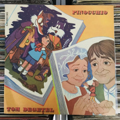 Disc Vinil PINOCCHIO / TOM DEGEȚEL - C. COLLODI _ povești, teatru radiofonic