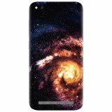 Husa silicon pentru Xiaomi Redmi 5A, Spiral Galaxy Illustration