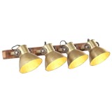 Cumpara ieftin Lampa de perete industriala, aramiu, 90 x 25 cm, E27