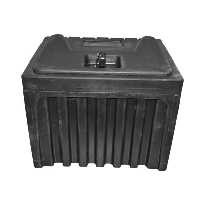 Lada pentru scule din plastic negru 380x400x500 mm foto