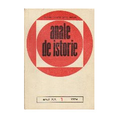 Anale de Istorie, Anul XX, 1/1974