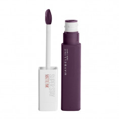 Ruj lichid mat rezistent la transfer Maybelline New York SuperStay Matte Ink, 110 Originator, 5 ml foto