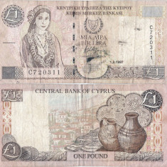 1997 (1 II), 1 pound (P-57) - Cipru