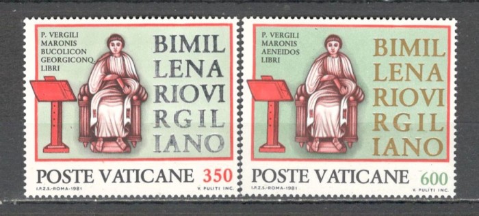 Vatican.1981 2000 ani moarte Vergiliu-poet SV.532