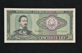 Bancnota 50 Lei 1966, Seria F, Numismatica Romaneasca
