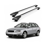 Bare portbagaj transversale auto aluminiu compatibile Audi A4 Avant (B6) 2002-2004 80-84 cm Cod: KL2