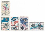 Cehoslovacia - Marci diverse (5 buc,), 1980, obliterate