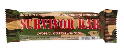 Survivor Bar 60GR - Batonul Nutritiv Complet foto