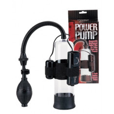 Pompa pentru penis cu vibratii - Transparent