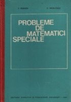 Probleme de matematici speciale (Rudner, Nicolescu) foto