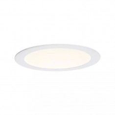 Plafoniera incastrabila Paulmann 92034, LED, 14W, alb cald Alb