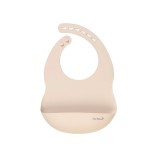 Baveta din silicon cu buzunar, ajustabila, Nordic - Sand