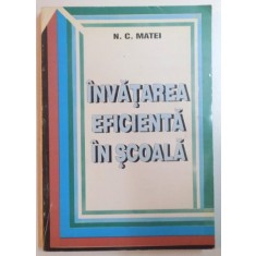INVATAREA EFICIENTA IN SCOALA de NICOLAE CONSTANTIN MATEI , 1995