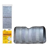 Cumpara ieftin Parasolar Auto Fata/Spate Vivauto, 150x80 cm, Protectie Solara Parbriz, Folie Reflectorizanta, Universal