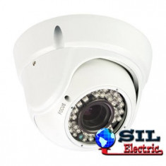 Camera de securitate tip Dome cu lentile varifocale, alb, Konig foto