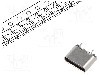 Conector USB C, versiune USB 2.0, verticala, GCT - USB4120-03-C