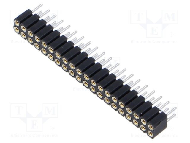 Conector şiruri pini soclu mamă 40 PIN 2mm THT 2x20 FISCHER ELEKTRONIK