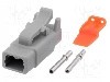 Conector auto, ATM, 2 pini, AMPHENOL - ATM06-2S-KIT01