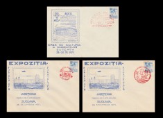 1971 Expozitia Pionierilor 3 plicuri propaganda comunista, stampile Suceava foto