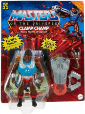 Masters of the Universe Origins Clamp Champ Deluxe Action Figure 14 cm foto