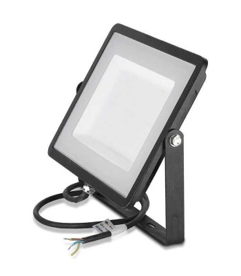 Reflector LED SMD 100W 8000lm 6400K IP65 negru cu cip SAMSUNG V-Tac SKU-414 foto