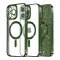 Husa premium iPhone 15 Pro Techsuit Luxury Glitter MagSafe, verde