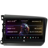 Cumpara ieftin Navigatie Honda Civic (2012-2015), Android 13, Z-Octacore 8GB RAM + 256GB ROM, 9 Inch - AD-BGZ9008+AD-BGRKIT007