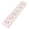 Conector alimentare AC mamă splitter 2P 250V 16A alb